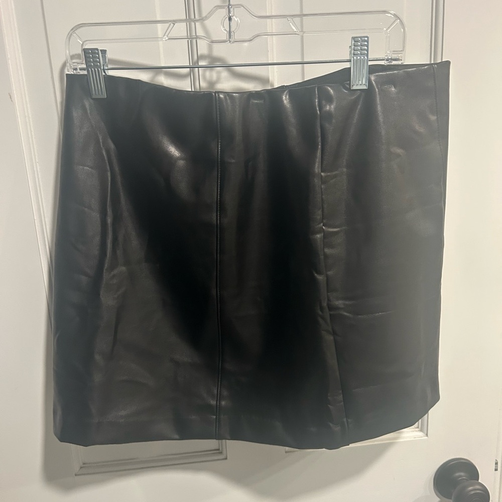 Abercrombie Leather Skirt